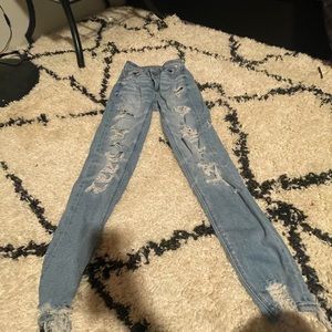 american eagle mom jeans